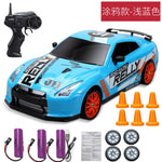 Load image into Gallery viewer, 2.4G Drift Rc Car 4WD RC Drift Car Toy Remote Control GTR Model AE86 Vehicle Car RC Racing Car Toy for Children Christmas Gifts
