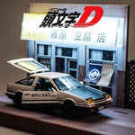 Load image into Gallery viewer, 1/32 Toyota Initial D AE86 Alloy Car Models Toys Metal Diecast Initial D Exquisite Workmanship Car With Pull Back Gifts For Boys
