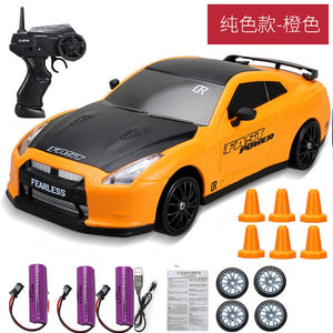2.4G Drift Rc Car 4WD RC Drift Car Toy Remote Control GTR Model AE86 Vehicle Car RC Racing Car Toy for Children Christmas Gifts