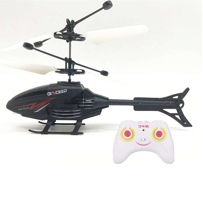 Two-Channel Suspension RC Helicopter Drop-resistant Induction Suspension Aircraft Charging Light Aircraft Kids Toy Gift for Kid