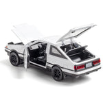 Load image into Gallery viewer, 1/32 Toyota Initial D AE86 Alloy Car Models Toys Metal Diecast Initial D Exquisite Workmanship Car With Pull Back Gifts For Boys
