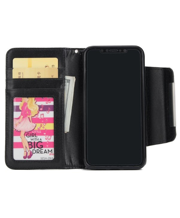 Samsung Galaxy S Series Detachable Leather Magnetic Wallet Case Cover