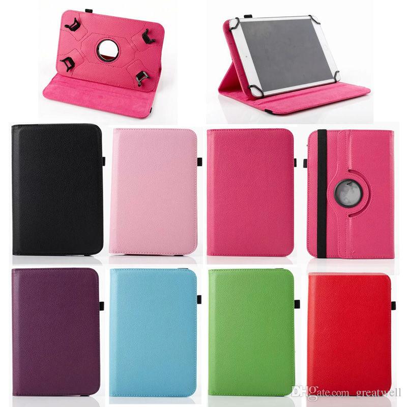 Universal Leather Case Cover Flip Stand for Tablet