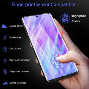 Premium Curved Tempered Glass UV Screen Protector for Samsung- 100% Original Touch Sensitive