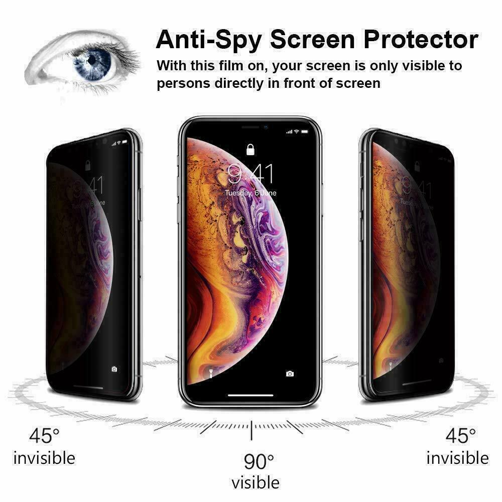 iPhone Privacy Anti Spy Tempered Glass Screen Protector