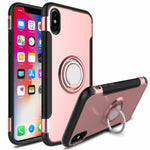 Load image into Gallery viewer, Samsung S10 E Dual Layer iRing Magnetic Circle Case Cover
