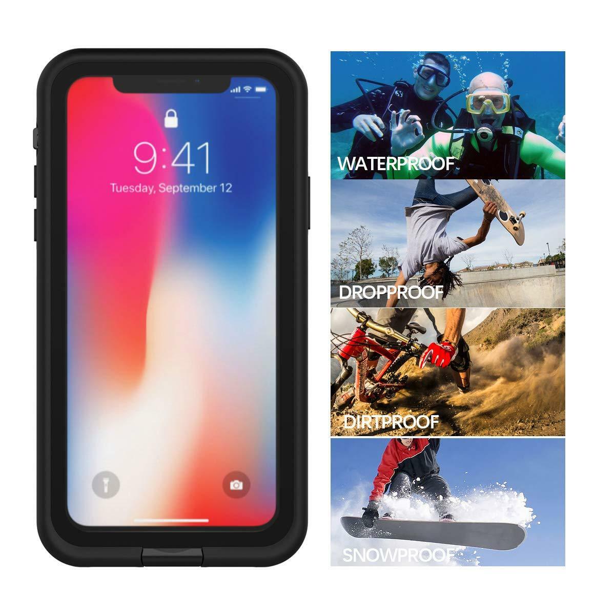 iPhone Waterproof Case Dirtproof Snowproof Dropproof Cover