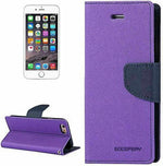 Load image into Gallery viewer, Samsung Galaxy S Series Mercury Goospery Card Fancy Diary Wallet
