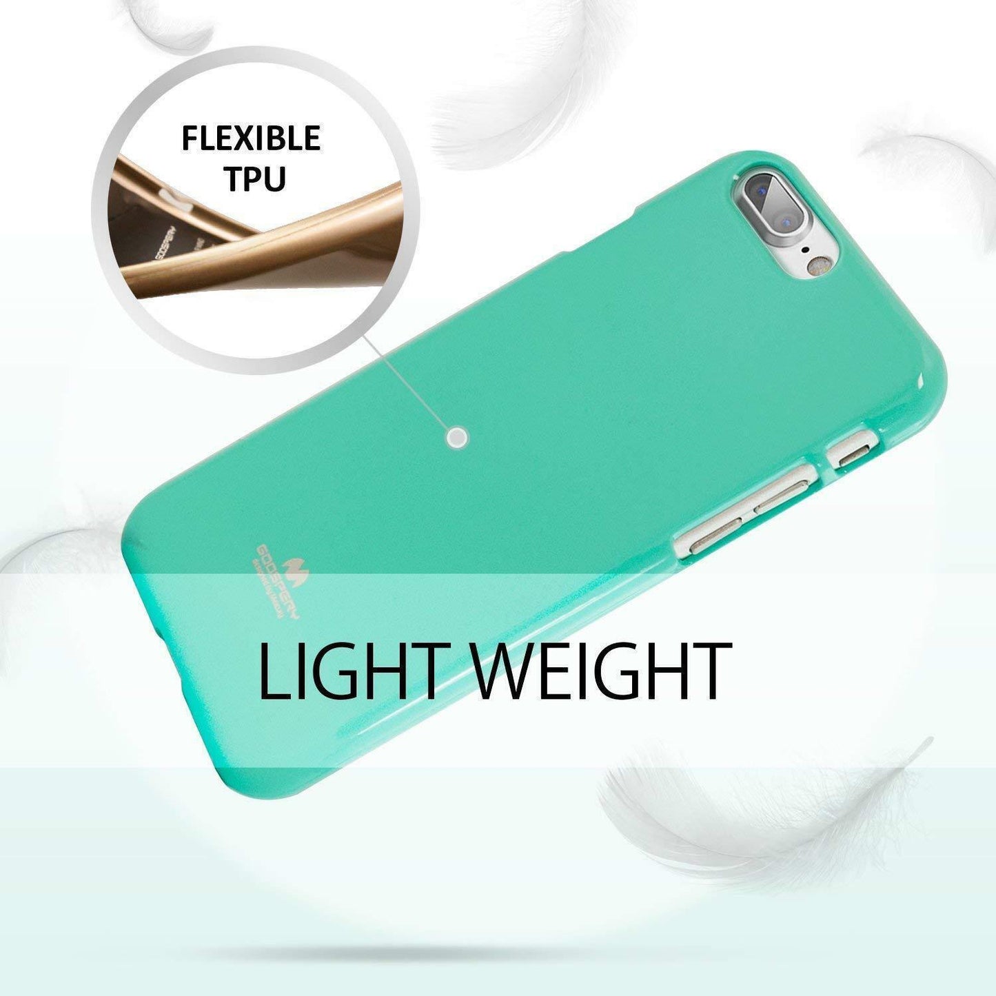 iPhone Mercury Goosepery Jelly Gel Rubber Case