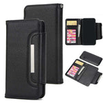 Load image into Gallery viewer, iPhone Detachable Leather Magnetic Wallet Case Cover
