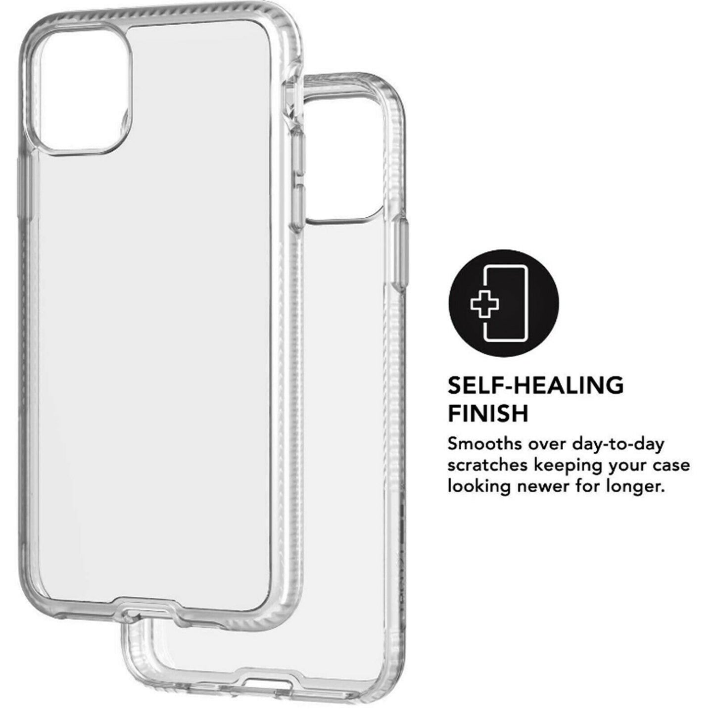 Tech21 Pure Clear Antimicrobial Shockproof Slim Protection Case