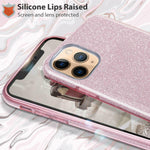 Load image into Gallery viewer, Samsung Galaxy S Series Ultra Slim 3 Layer Hybrid Back Cover Sparkle Shinning Protective Bumper Bling Glitter Case
