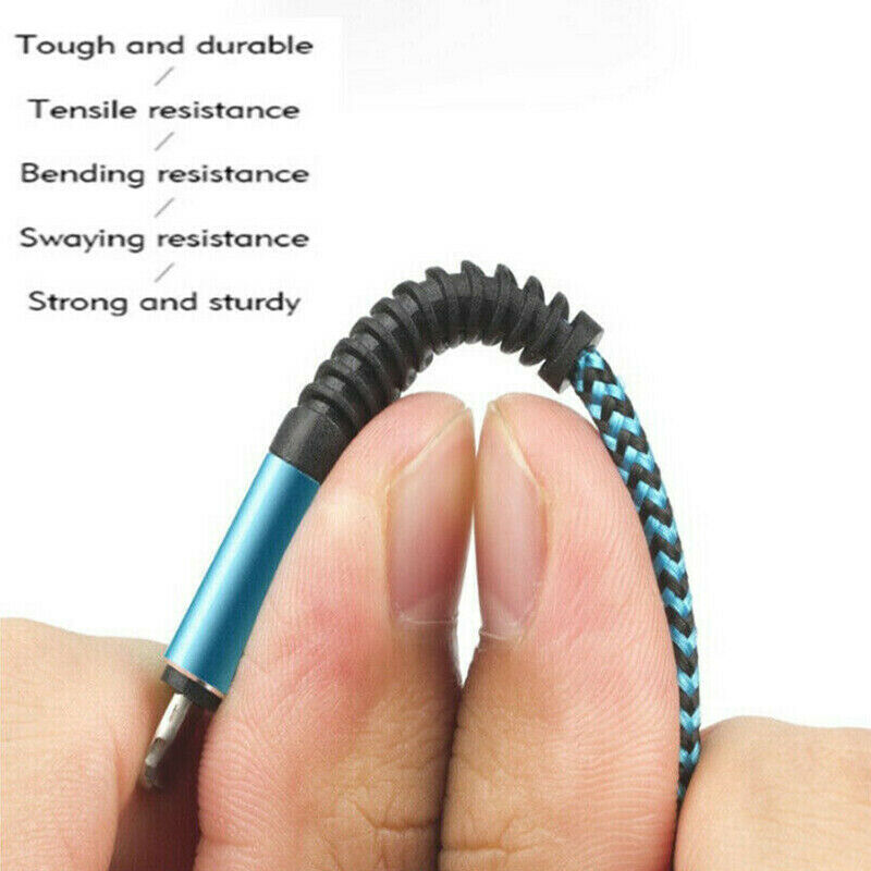 Premium Strong Metal Braided Lightning to USB Cable