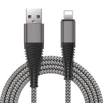 Load image into Gallery viewer, Premium Strong Metal Braided Lightning to USB Cable
