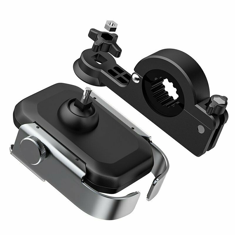 Baseus Motorcycle Bicycle Bike Phone Holder Handlebar Mount 360° Rotation iPhone Samsung Mobile Phone