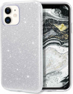 Load image into Gallery viewer, Samsung Galaxy S Series Ultra Slim 3 Layer Hybrid Back Cover Sparkle Shinning Protective Bumper Bling Glitter Case
