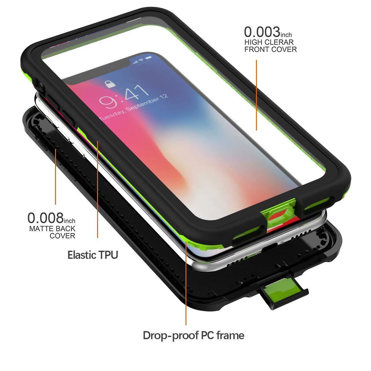 iPhone Waterproof Case Dirtproof Snowproof Dropproof Cover